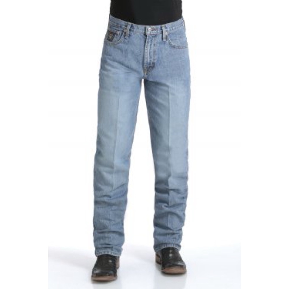 CINCH Men’s Loose Fit Black Label - Medium Stone 38 x 34